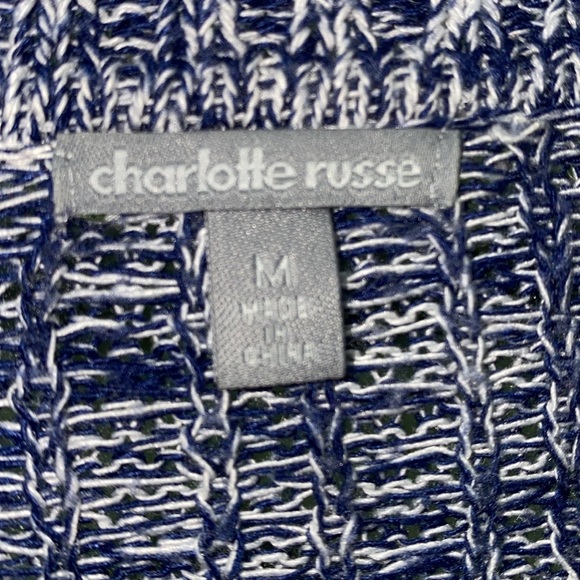 CHARLOTTE RUSSE Cardigan,Knitted,Multi Coloured, (Size M), Multi Blend ~6463-001 - Picture 3 of 6